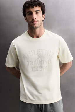 CAMISETA ALGOD?N TRAINING / Crudo - Zara фото 6