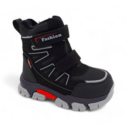 Ботинки мембранные на меху В2123 черн