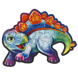 Пазл деревянный фигурный Стегозавр, 67 элементов - Лесная мастерская фото 2