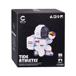 Конструктор "Космонавт с букетом" (1088 дет.) в коробке