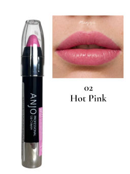 Lip Crayon Hot Pink №02 - Помада карандаш для губ №02, 3 гр