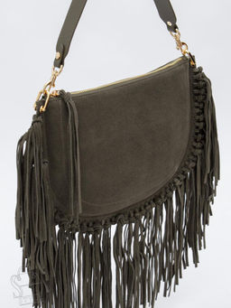 Сумка женская кожаная 990230NN gray Natale Navetta в Новосибирске