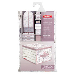 Кофр для хранения, малый, 35*30*20 см, BOTANIC LILAC, шт - Valiant фото 5