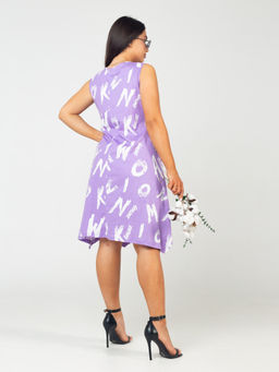 Сарафан женский кулирка ДАРИНА СИРЕНЬ - Domtrik фото 3