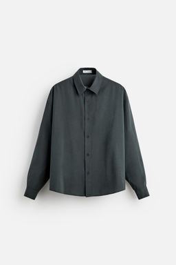 RELAXED FIT FLOWING SHIRT - Zara фото 6