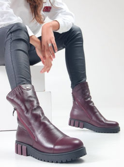 Ботинки 233.astra8.bordo / Байка