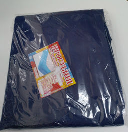 Простынь на резинке Поплин 140*200*20 Индиго