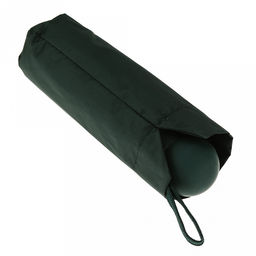 Зонт-мини механический Палитра UPF50+ ткань эпонж (полиэстер) + черное УФ-покрытие, 6 лучей, д/купола 90см, 5 сложений, 18см в сложенном виде, механизм против ветра, ручка с покрытием soft-touch, цвет темно-зеленый, 218гр (Китай) - Домашняя Мода фото 8