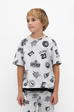 КР 302318/светло-серый,свобода движения к446 фуфайка для мал - Crockid фото 3
