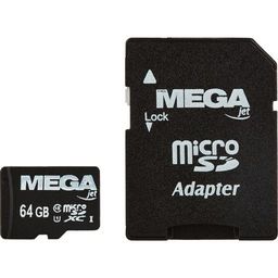 Карта памяти ProMega jet microSDXC UHS-I Cl10 +ад, PJ-MC-64GB