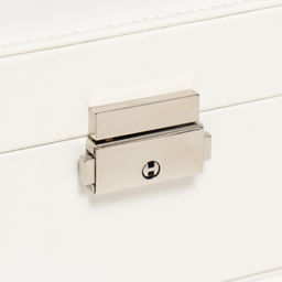 Шкатулка кожзам для украшений Белая матовая 8,7х23х17,5 см - Simaland фото 2