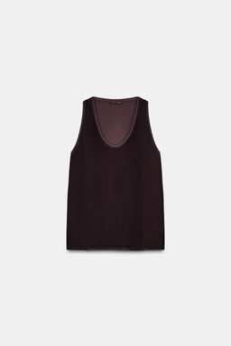 SOFT SLEEVELESS TOP - Zara фото 7