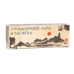Лечебный набор из турмалина, круглое мыло и расчёска, 50 г - Simaland фото 6