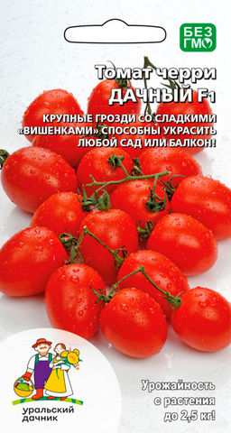 Томат ДАЧНЫЙ F1 Супер черри! Крупные грозди со сладкими вишенками! Способны украсить любой сад! Космически красивые растения, усыпанные плодами!