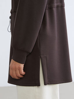 Dik Yaka Kad?n Sweatshirt Tunik