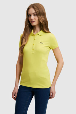 Kad_n F_st_k Ye_ili Polo Yaka Basic Ti__rt - U.s. polo assn фото 3