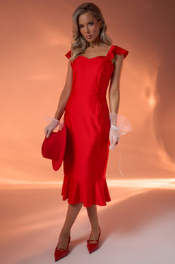 Платье Жадор (красный) - Эльза фото 8
