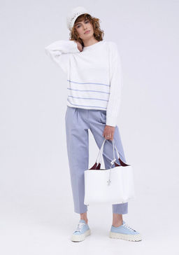 SD-002 брюки женские серый - Mozart фото 3