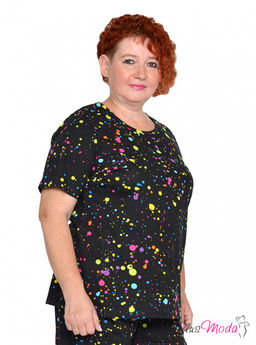 Футболка Модель №2068 размеры 44-84 - Plusmoda фото 3