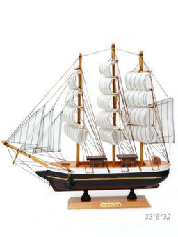 Макет парусного корабля 33х6х32 см / 8575G /уп 18/ - Галеонтрейд фото 2