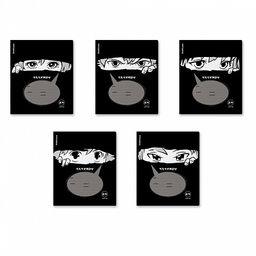 Цена за 10 шт. Тетрадь школьная ученическая ErichKrause Watching You, 24 листа, клетка, выборочный УФ-лак (в плёнке по 10 шт.)_MIX-PACK фото 2