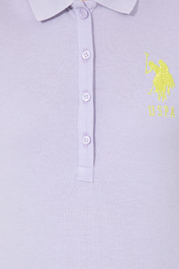 Kad_n Lila Basic Polo Yaka Ti__rt - U.s. polo assn фото 6