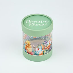 Коробка подарочная «Светлой Пасхи!», 10 х 11 см