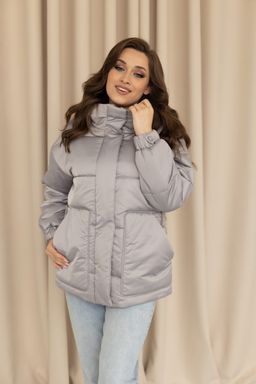 Куртка женская зимняя 24404 (бежевый) - Kankan фото 6