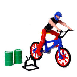 Пальчиковый велосипед с фигуркой, МИКС - Woow toys фото 3