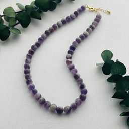 Бусы из кварцевого Аметиста 50 см +