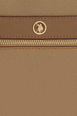 U. S. Polo Assn Женская темно-бежевая сумка - U.s. polo assn фото 6