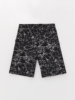 Beli Lastikli Desenli Erkek ?ocuk ?ort - Waikiki фото 2