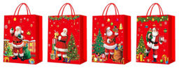 Цена за 12 шт. Пакет подарочный Новый год 55x40x13см / 451XL /уп 12/240/микс/128г/м2