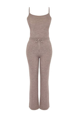 Vizon Fitillli Bluz H?rka Pantolon Triko Alt-Ust Tak?m TWOAW22AU0006