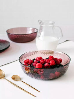 Тарелка суповая ИДИЛЛИЯ ЛИЛАК 18см арт.Q1309 /Люминарк/