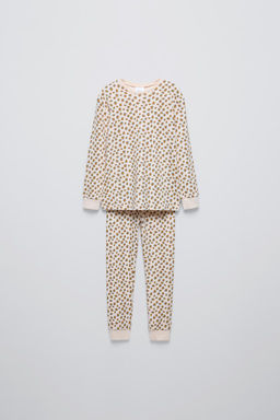 6-14 YEARS/ ANIMAL PRINT PYJAMAS