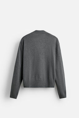 ASYMMETRIC NECKLINE CARDIGAN - Zara фото 8