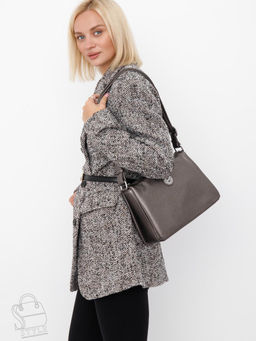Сумка женская  1366-122 silver gray  Polina&Eiterou