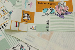 Интерьерный хлопок Котокафе, ш.1.48м, хлопок-100%, 230гр/м.кв - Купава фото 6