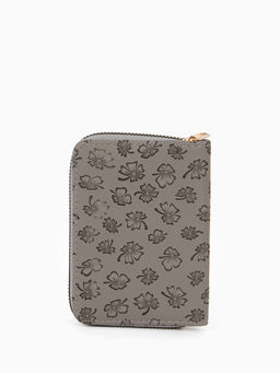 Кошелек жен 07-01-01 Июнь2526, 13*2*9 см, 2 отд+отд/молн, д/карт, серый