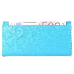 Портмоне женское Premier-DM-1 н/к, 6 отд, 4 карм, голубой флотер (324) 193746  фото 2