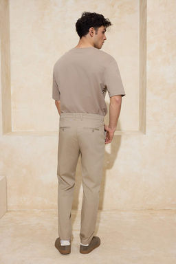 Siyah Erkek Regular Fit Chino Mevsimlik Pantolon TMNSS26PL00006 - Trendyolmilla фото 10