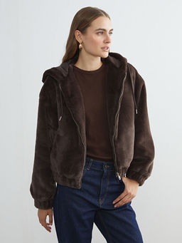 Kap??onlu Kad?n K?rk Ceket