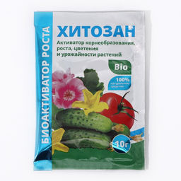 Цена за 6 шт. Стимулятор роста растений Хитозан, 10 г