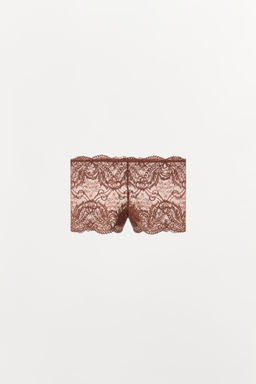 BRAGUITA CULOTTE ENCAJE / Beige