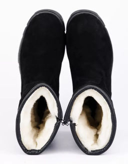 Сапоги мужские замшевые Байкал, литая подошва