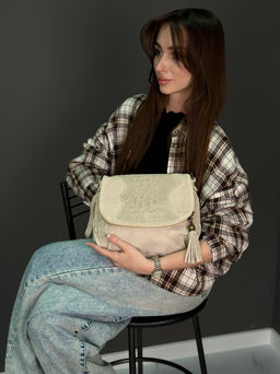 Сумка женская из телячьей кожи