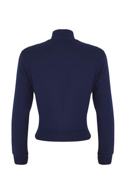 Lacivert Fermuarl? Slim/Vucuda Oturan Orme Sweatshirt TWOSS25SW00006 - Trendyolmilla фото 8