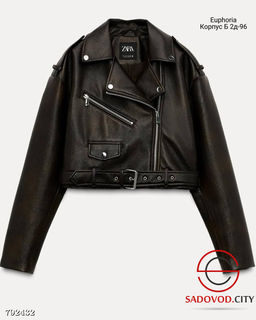 Бомбер, кожаный женский - Bruno фото 13