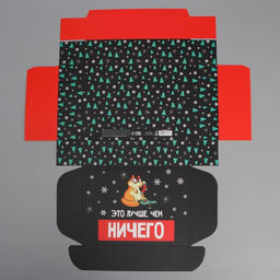 Коробка подарочная новогодняя складная «Лучше, чем», 21×15×5 см